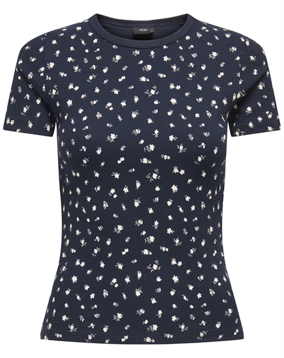 JDY - JDYLucky O-Neck T-Shirt - Sky Captain